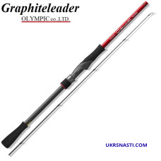Спиннинг Graphiteleader 25 Calamaretti Rosso 25GCALRS-852M длина 2,57м тест 2,5-4,0 egi